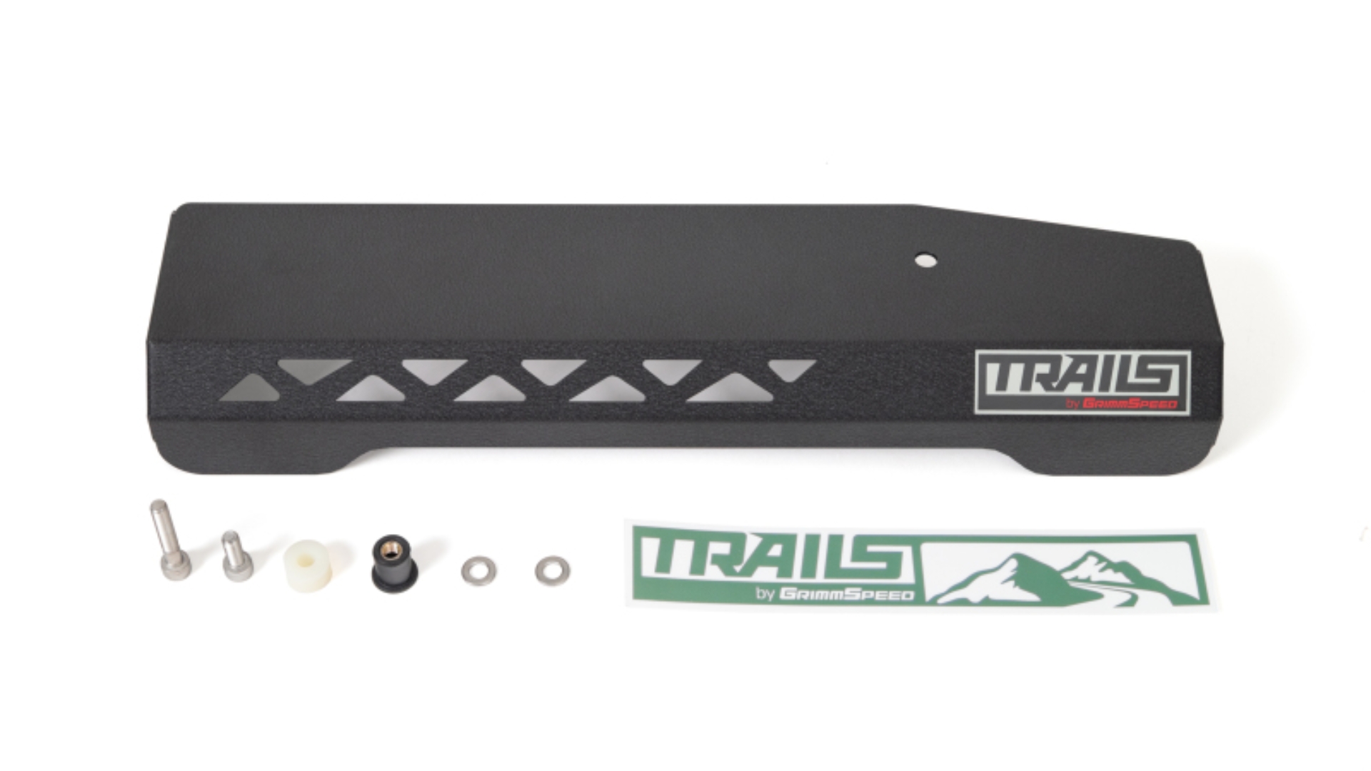 Picture of GrimmSpeed 2020+ Subaru Outback (Naturally Aspirated) TRAILS Pulley Cover - Black