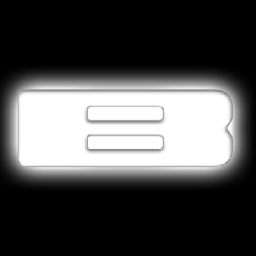 Picture of ORACLE Lighting Universal Illuminated LED Letter Badges - Matte Wht Surface Finish - B