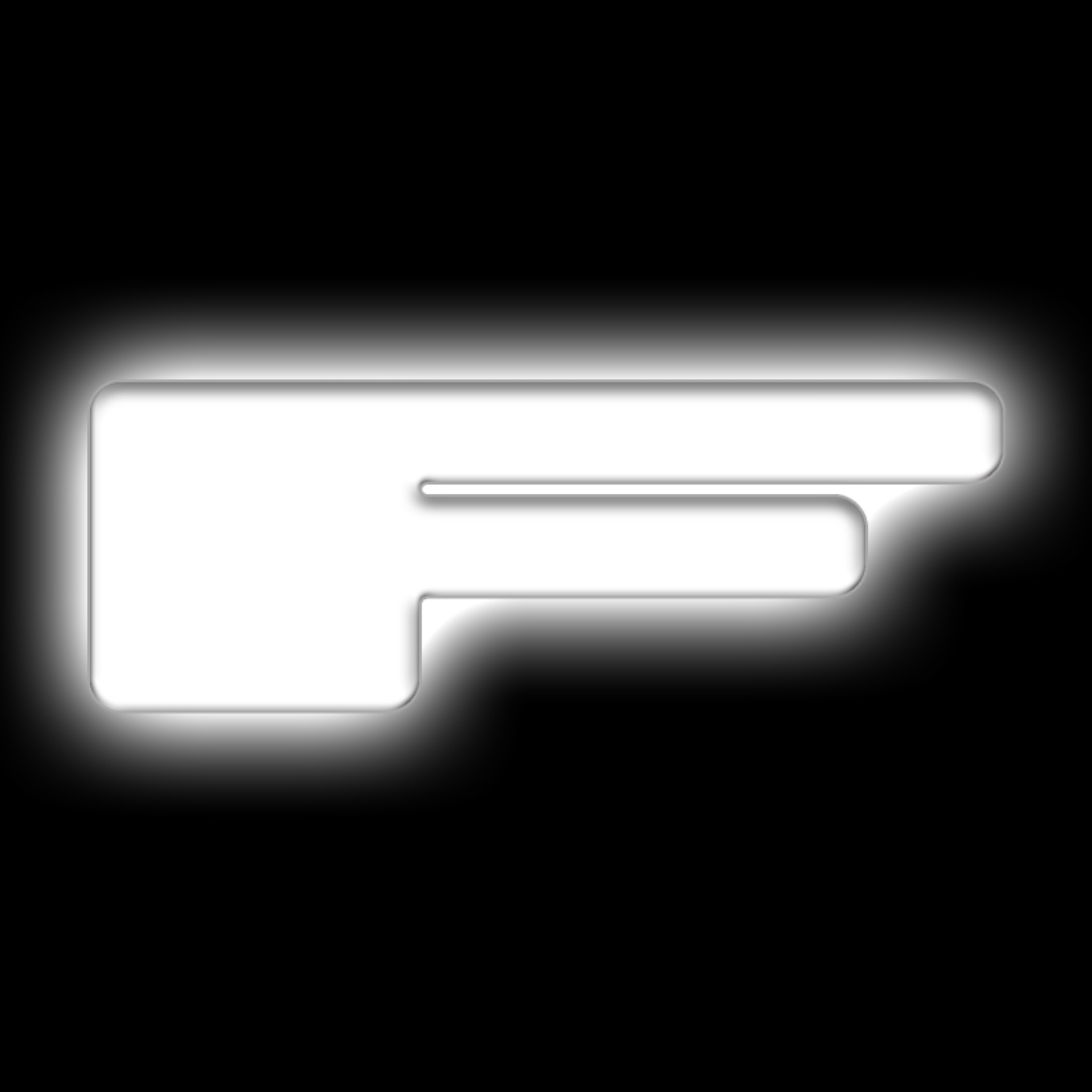 Picture of ORACLE Lighting Universal Illuminated LED Letter Badges - Matte Wht Surface Finish - F