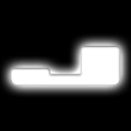 Picture of ORACLE Lighting Universal Illuminated LED Letter Badges - Matte Wht Surface Finish - J