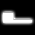 Picture of ORACLE Lighting Universal Illuminated LED Letter Badges - Matte Wht Surface Finish - L
