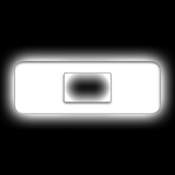 Picture of ORACLE Lighting Universal Illuminated LED Letter Badges - Matte Wht Surface Finish - O