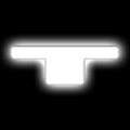 Picture of ORACLE Lighting Universal Illuminated LED Letter Badges - Matte Wht Surface Finish - T