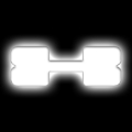 Picture of ORACLE Lighting Universal Illuminated LED Letter Badges - Matte Wht Surface Finish - X
