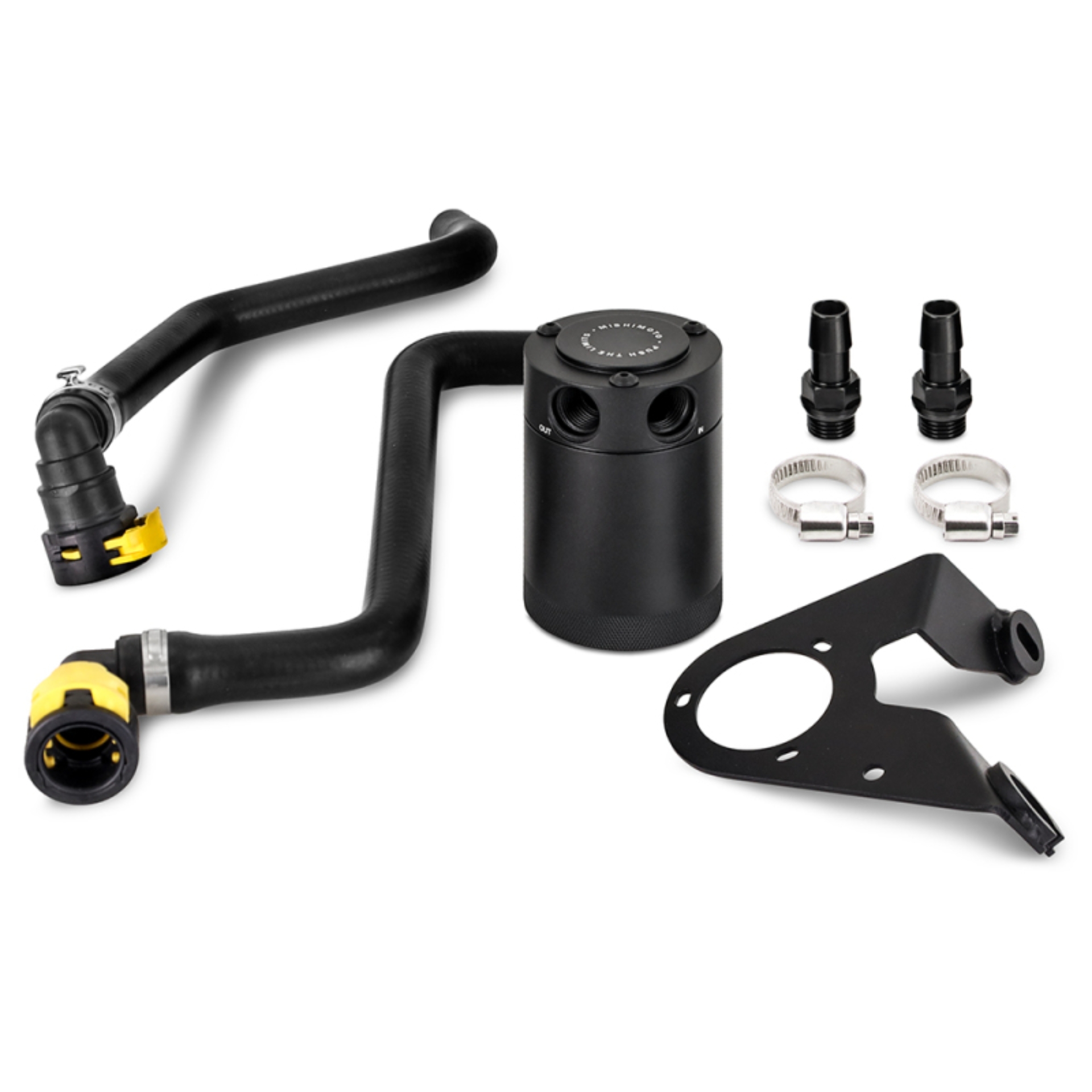 Picture of Mishimoto 2021+ Ford Bronco (2.7t) Baffled Oil Catch Can - PCV Side