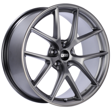 Picture of BBS CI-R 20x9 5x112 ET39 Platinum Silver Polished Rim Protector Wheel -82mm PFS/Clip Required