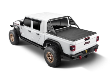 Picture of N-Fab ARC Sports Bar 20-22 Jeep Gladiator - Textured Black(Roll-N-Lock Cover Fitment Only)