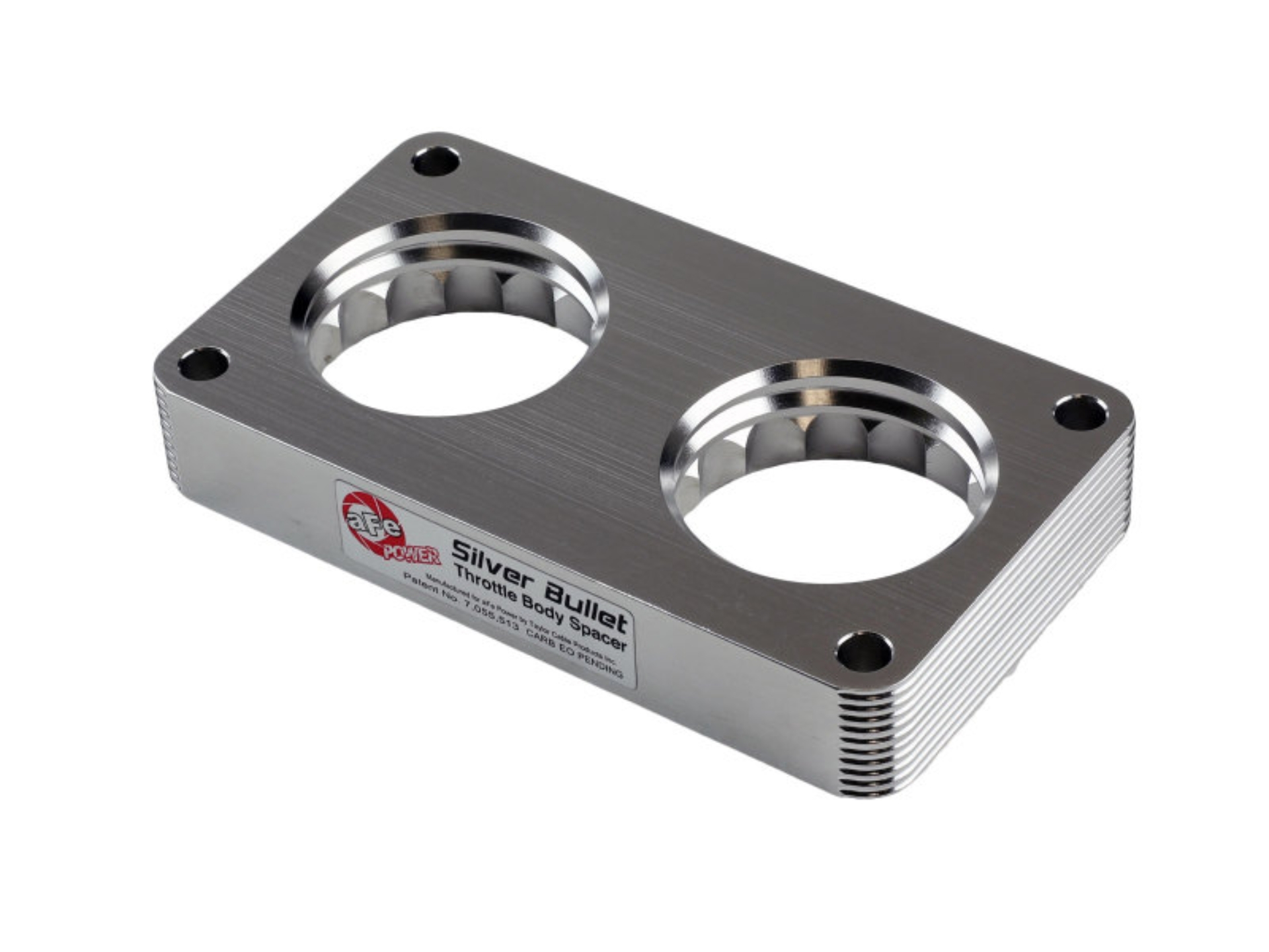 Picture of aFe Silver Bullet Throttle Body Spacer Kit Ford Trucks 05-10 V10-6.8L