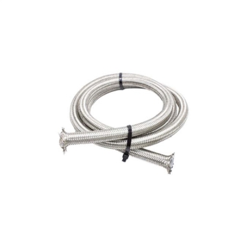 Picture of Nitrous Express 8AN Braided Stainless PTFE Hose - 5ft