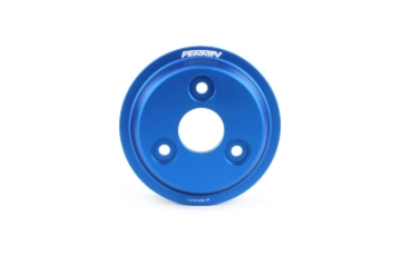 Picture of PERRIN 22-26 Subaru WRX / 21-25 Crosstrek / 20-25 LGT/OBXT/FXT Lightweight Water Pump Pulley - Blue
