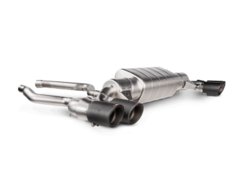 Picture of Akrapovic 20-22 BMW M340i (G20, G21) Slip-On Line (Titanium) (Requires BMW Part #18308686640)
