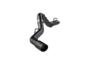 Picture of MBRP 2020+ GMC/Chevy 2500/3500 6.6L Duramax 4in Mand Bent Tubing Pro-Ser Cat Back Single Side - Blk