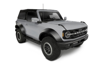 Picture of Bushwacker 21-22 Ford Bronco (2 Door) Extend-A-Fender Style Fender Flares - 4pc Smooth