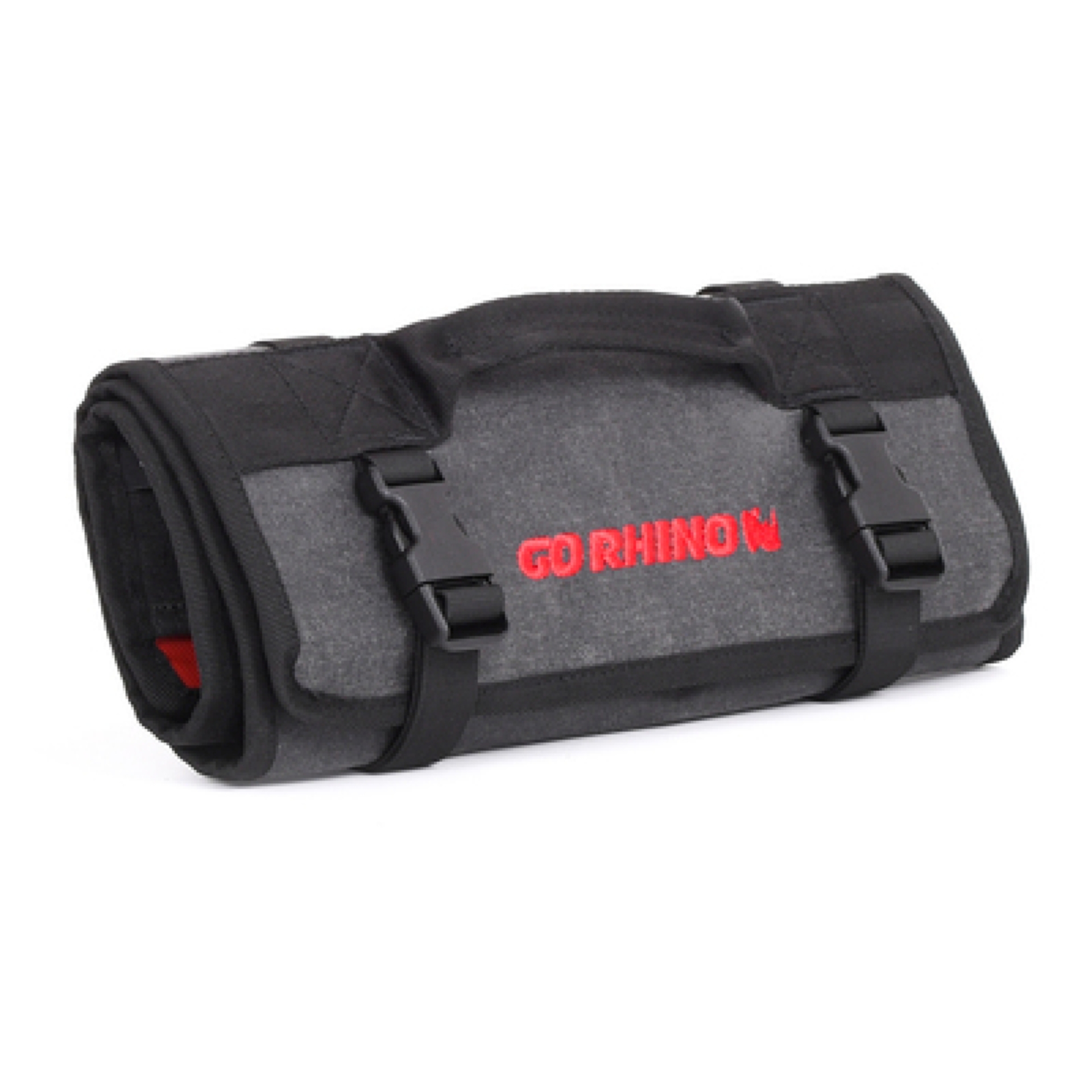 Picture of Go Rhino XVenture Gear Tool Roll - Small (4x4in. Closed) 12oz Waxed Canvas - Black