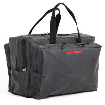 Picture of Go Rhino XVenture Gear Bag - Large (13x14x22in. Closed) 12oz Waxed Canvas - Black