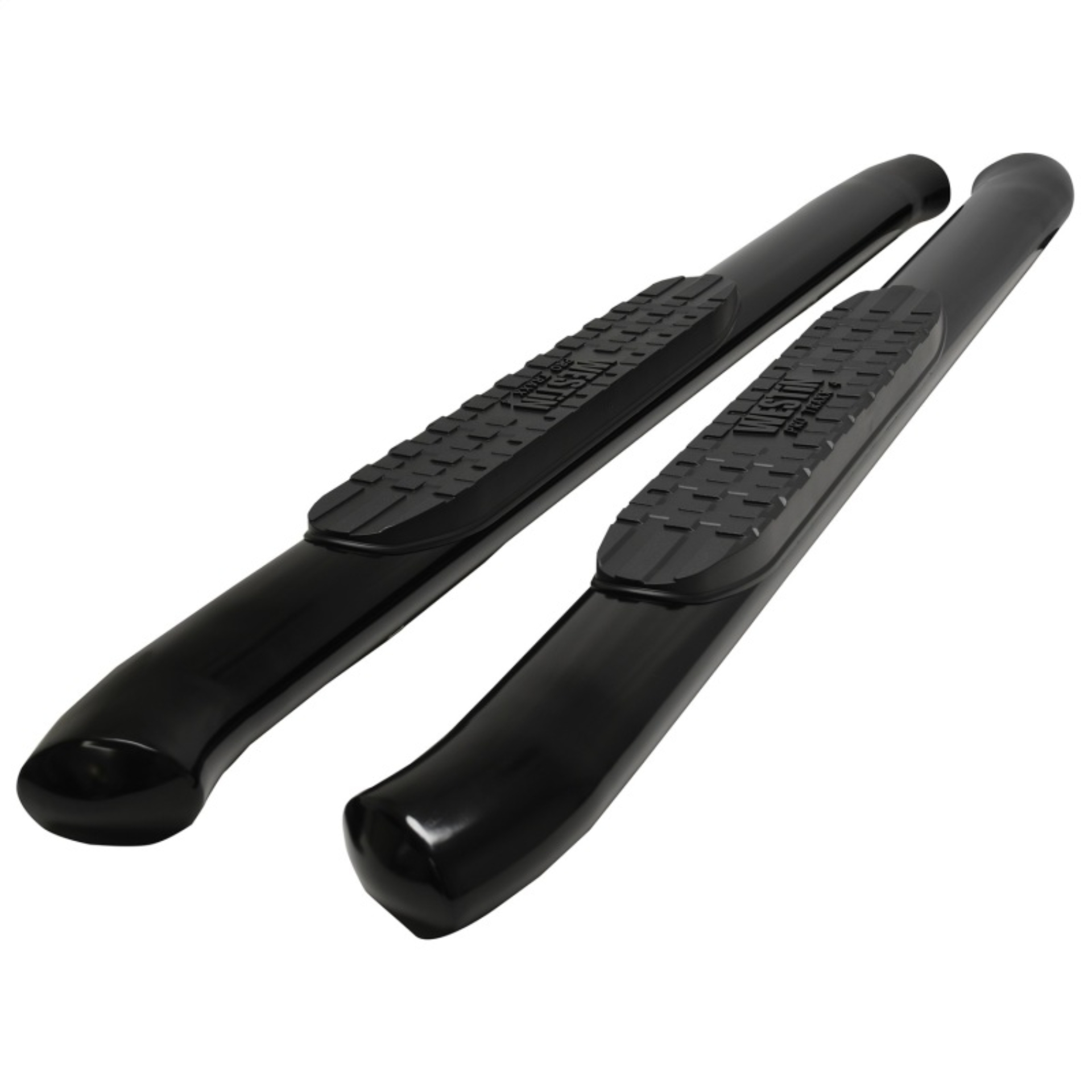 Picture of PRO TRAXX 4 Oval Nerf Step Bars-2021 Ford Bronco 2-Dr Textured Black