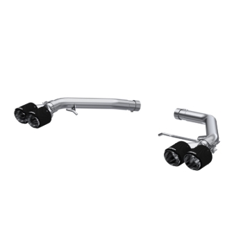 Picture of MBRP 14-17 Audi SQ5 3.0T Dual Rear Exit Axle Back w/ Quad Carbon Fiber Tips - T304