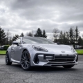Picture of PERRIN 22-26 Subaru BRZ /Toyota GR86 & 10-14 Subaru Legacy License Plate Relocation Kit