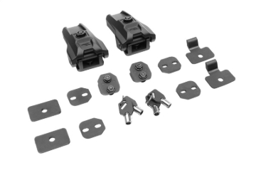 Picture of Rugged Ridge Locking Hood Catch Kit 07-18 Jeep Wrangler JKU / 18-22 Wrangler JL