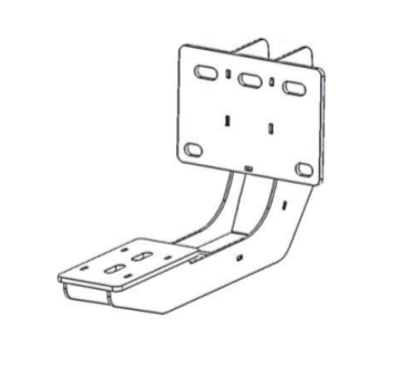 Picture of Go Rhino 19-22 Ram 1500 Crew Cab 4DR Mounting Brackets (V-Series V3/RB10 Slim/RB20 Slim) - Tex. Blk