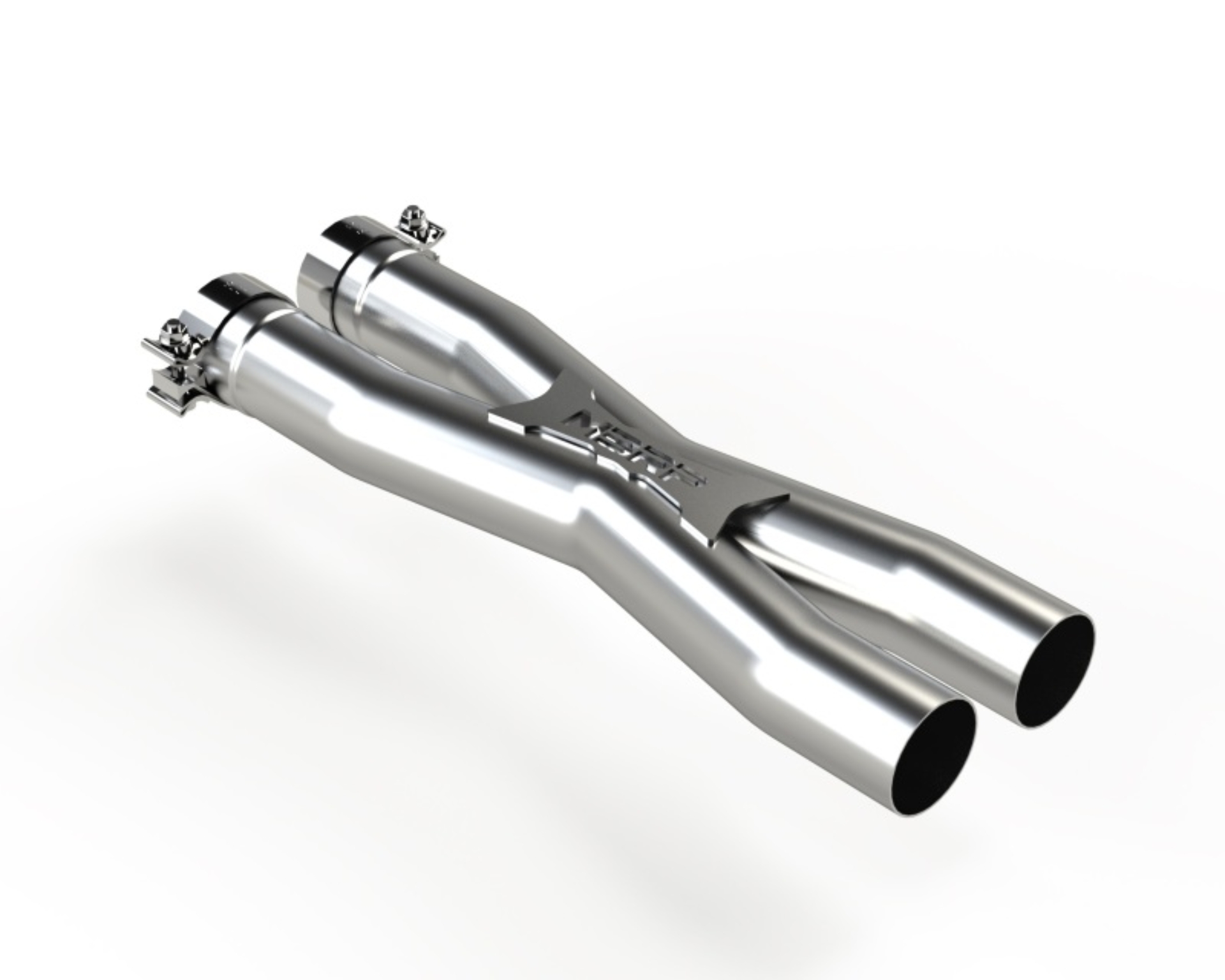 Picture of MBRP 12-21 Ferrari 812SF/812GTS/F12 6.3L/ 6.5L 3in Resonator Delete X-Pipe - T304