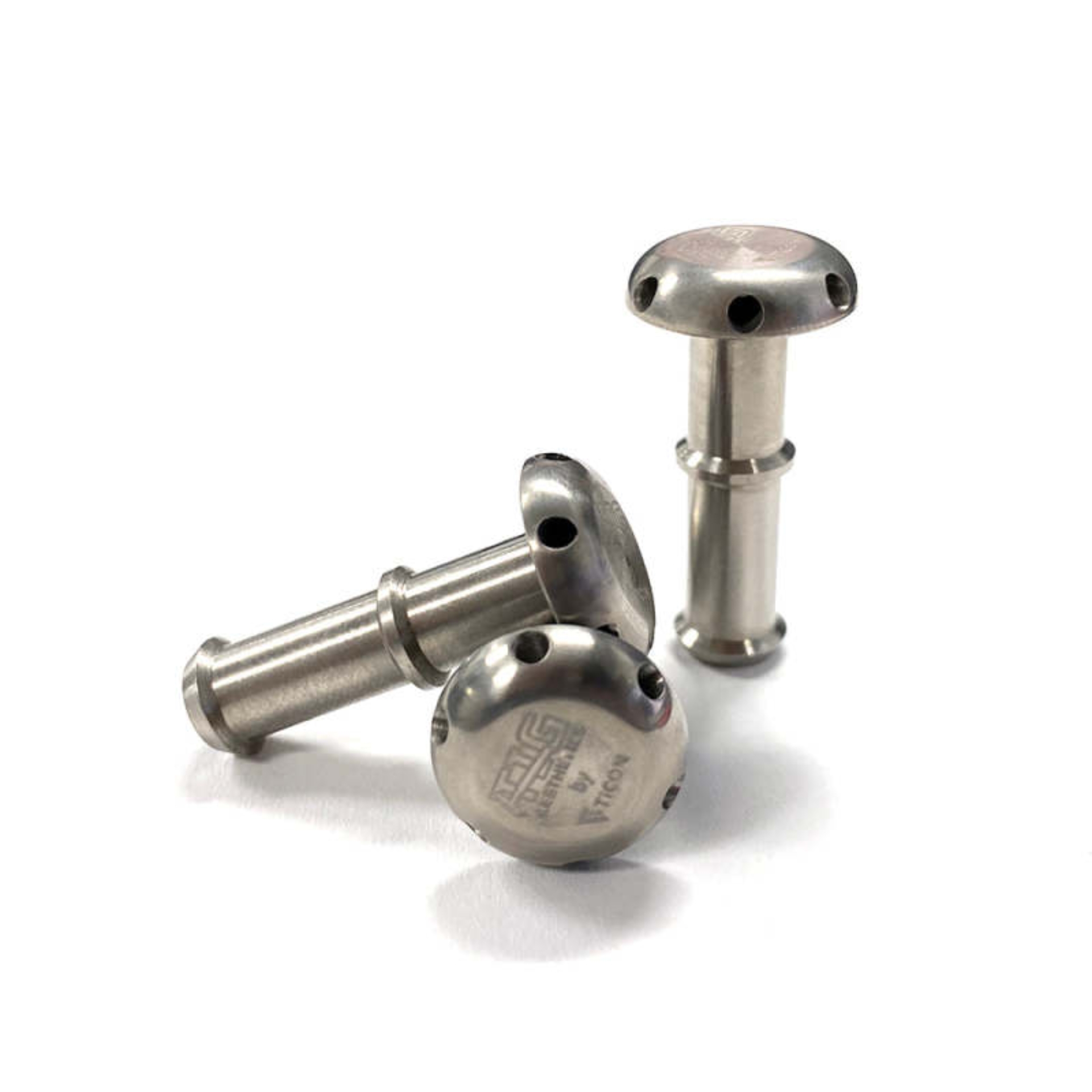 Picture of Ticon Industries Tig Aesthetics Titanium Shower Diffuser - Barb Outlet - 3 Piece (1 Box)