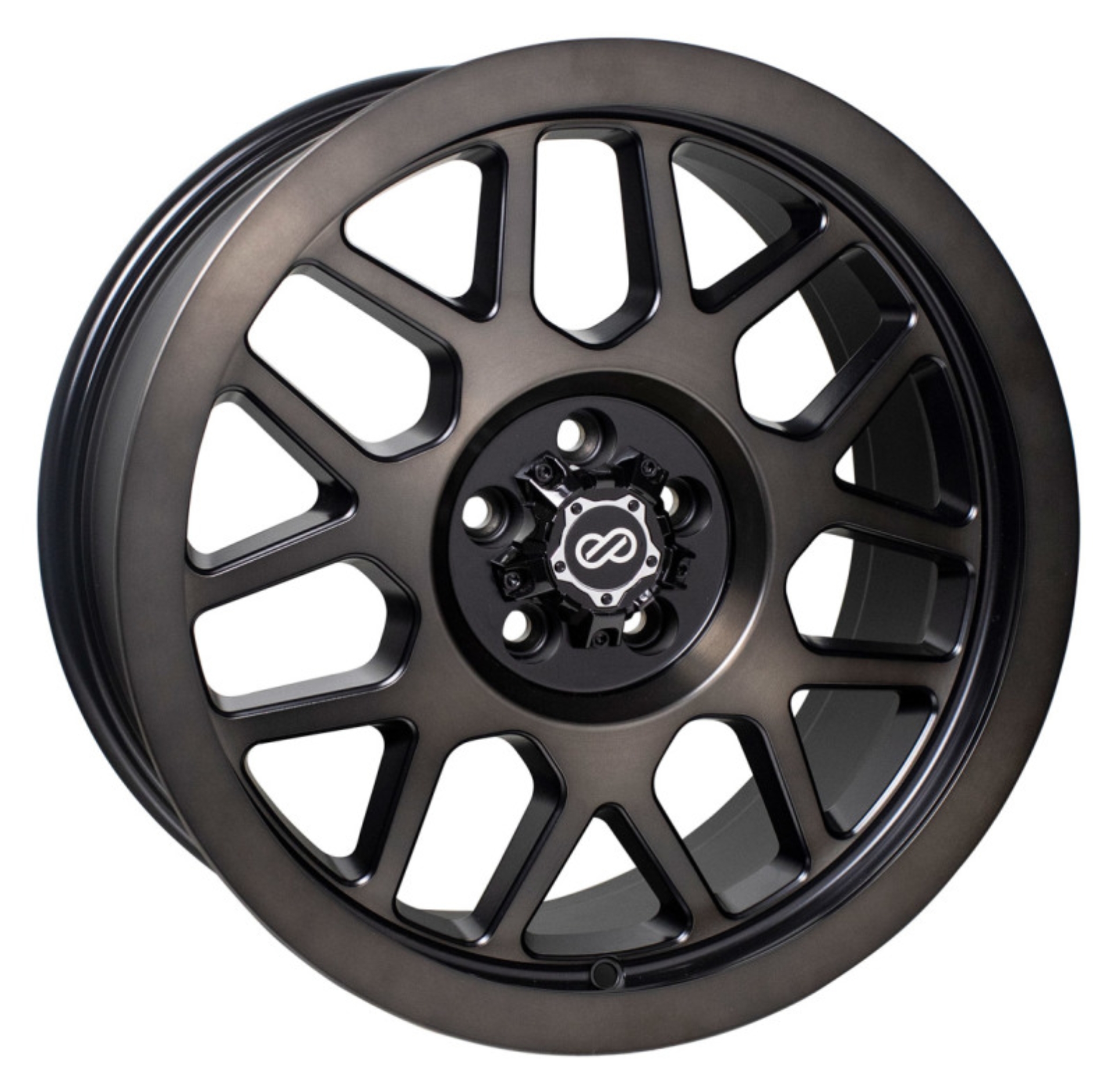 Picture of Enkei Matrix 17x8 5x100 30mm Offset 71.6mm Bore Brushed Black Wheel