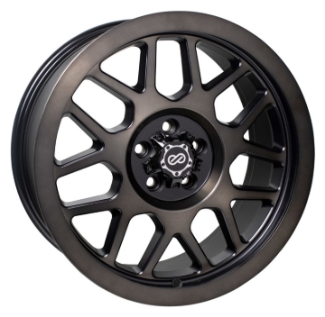 Picture of Enkei Matrix 17x8 5x100 30mm Offset 71.6mm Bore Brushed Black Wheel