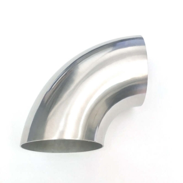 Picture of Ticon Industries 4in Diameter 90 Degree 1D 1.2mm/.049in Wall Thickness Titanium Elbow