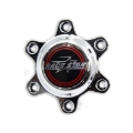 Picture of Race Star 93 Truck Star Chrome Plastic Cap w/ Medallion & Screws