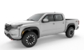 Picture of AVS 2022 Nissan Frontier (Crewcab Pickup) Ventvisor Outside Mount Window Deflectors 4pc - Smoke