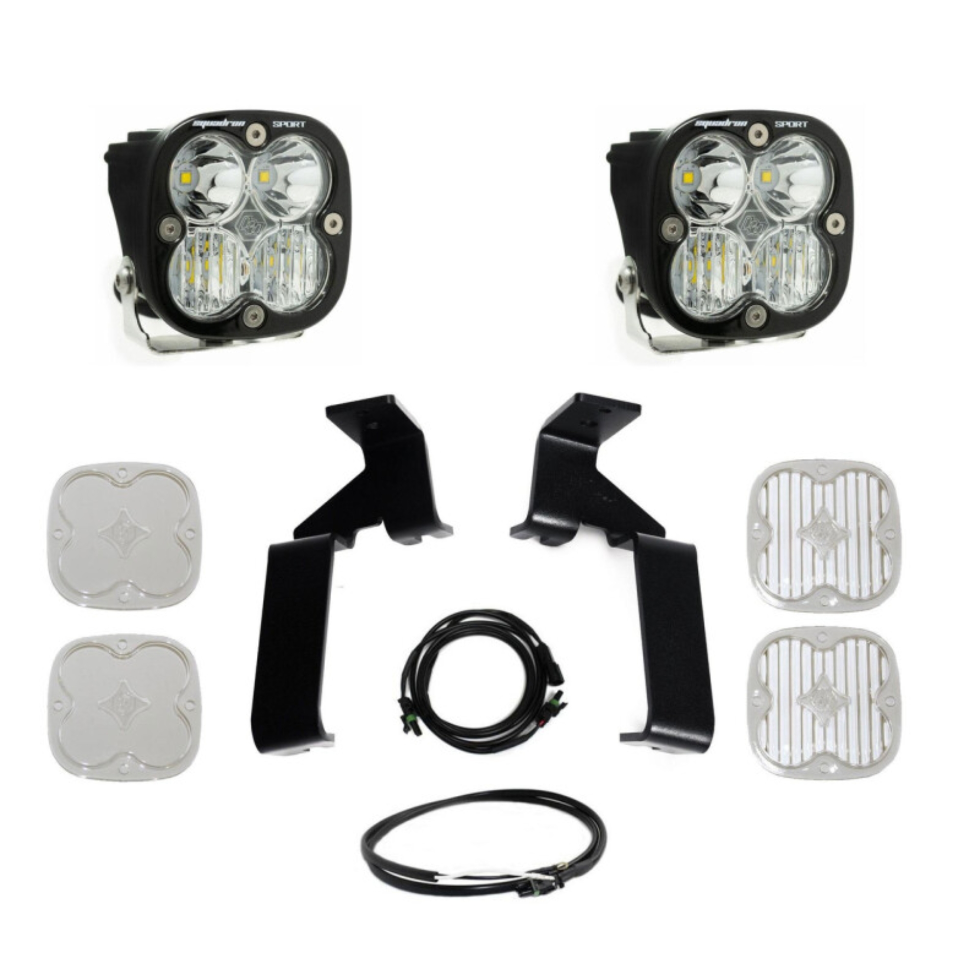 Picture of Baja Designs 21-25 Ford Raptor (Base/37/R) Squadron Sport A-Pillar Kit