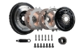 Picture of DKM Clutch 00-06 BMW M3 184mm Ceramic Twin Disc MR Clutch Kit w/Flywheel (650 ft/lbs Torque)