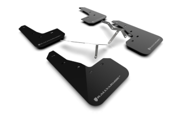Picture of Rally Armor 22-26 Honda Civic/Civic Si/Sport Black UR Mud Flap w/Grey Logo