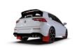 Picture of Rally Armor 22-25 VW MK8 Golf GTI/R Black UR Mud Flap w/Blue Logo