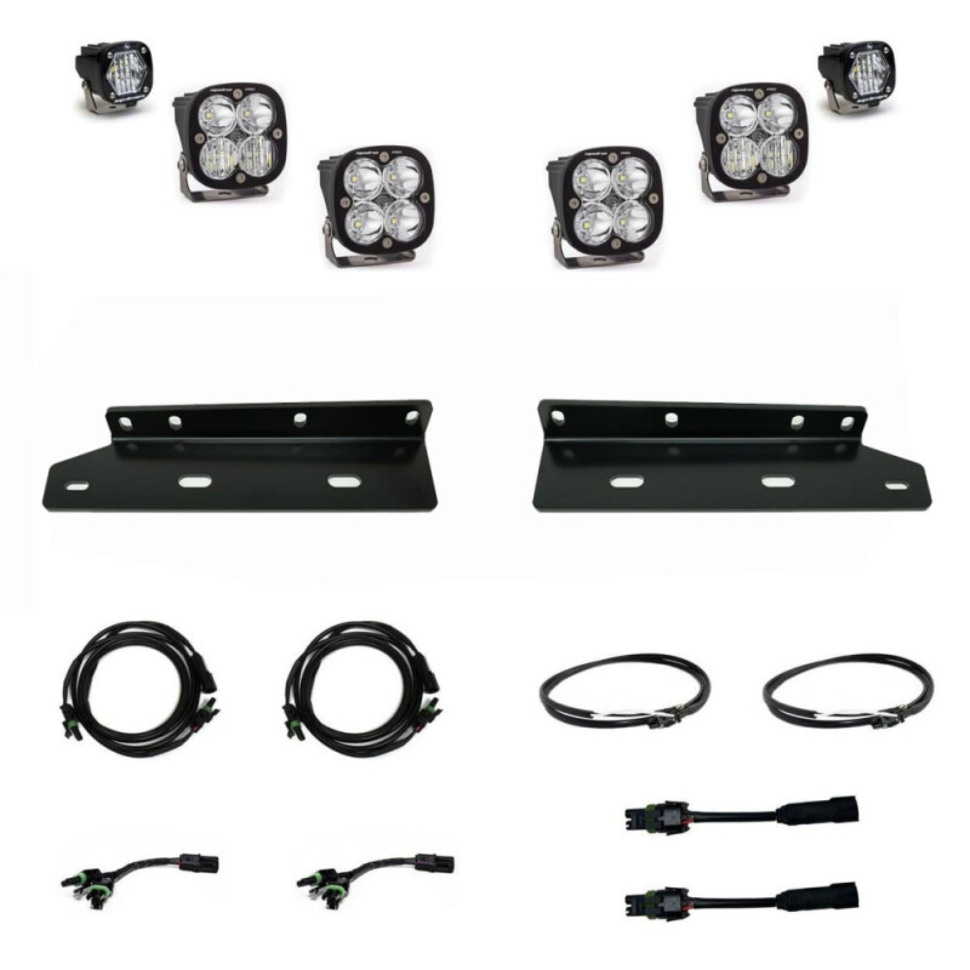 Picture of Baja Designs 2021+ Ford Raptor Aftermarket Pro Fog Pocket Kit
