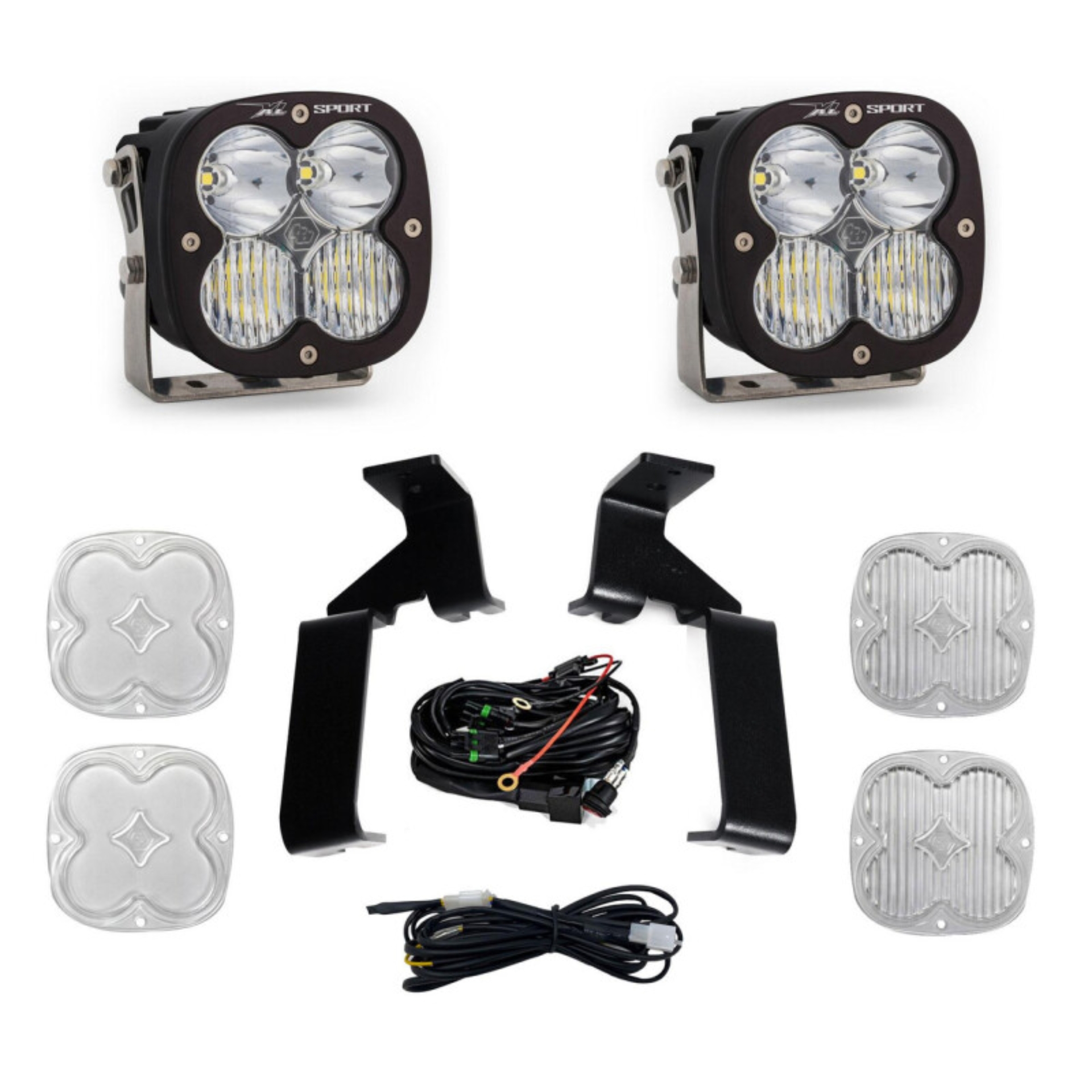 Picture of Baja Designs 21-25 Ford Raptor (Base/37/R)  XL Sport A-Pillar Kit