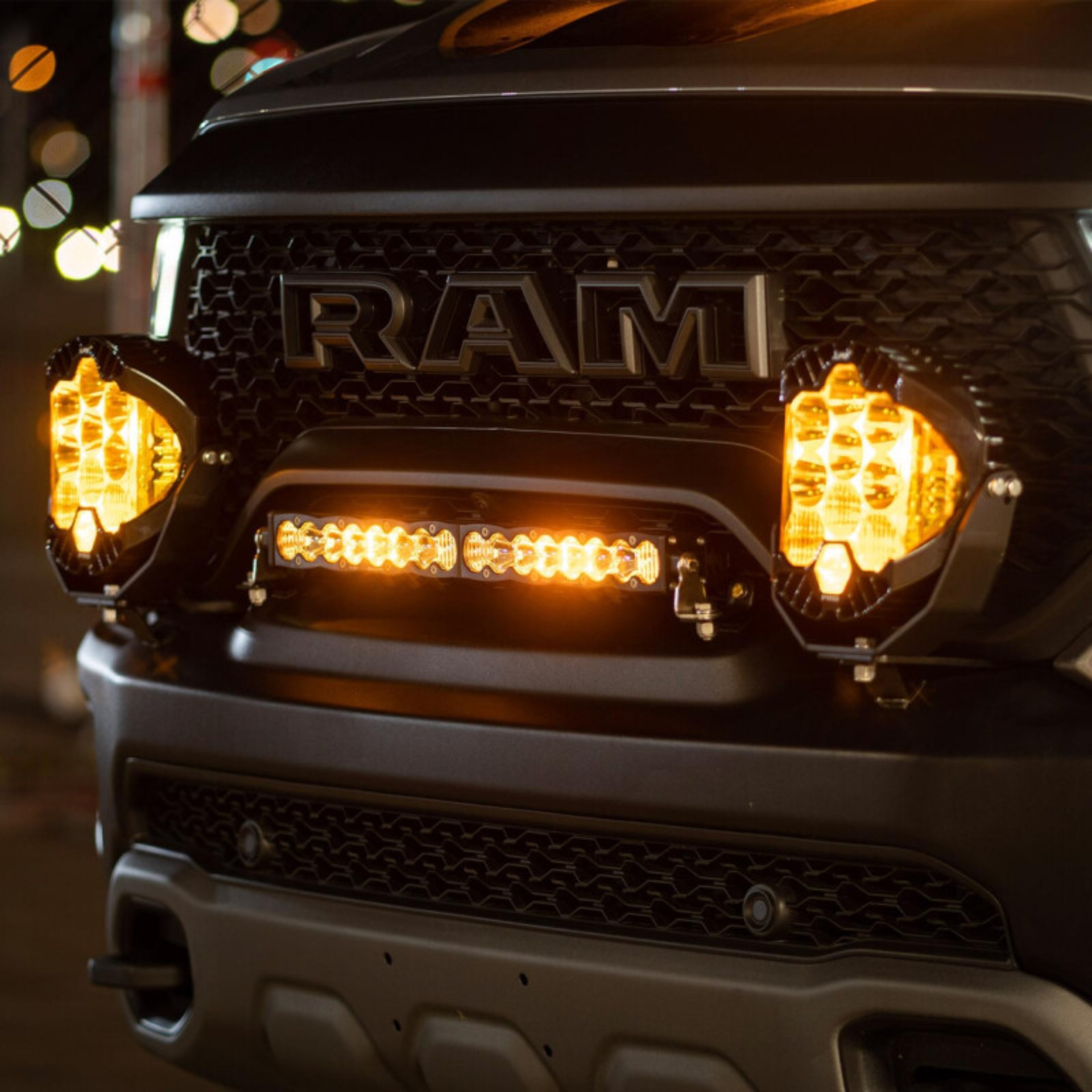 Picture of Baja Designs 2021+ Dodge Ram TRX 20in OnX6/S8 Grill Mount Kit