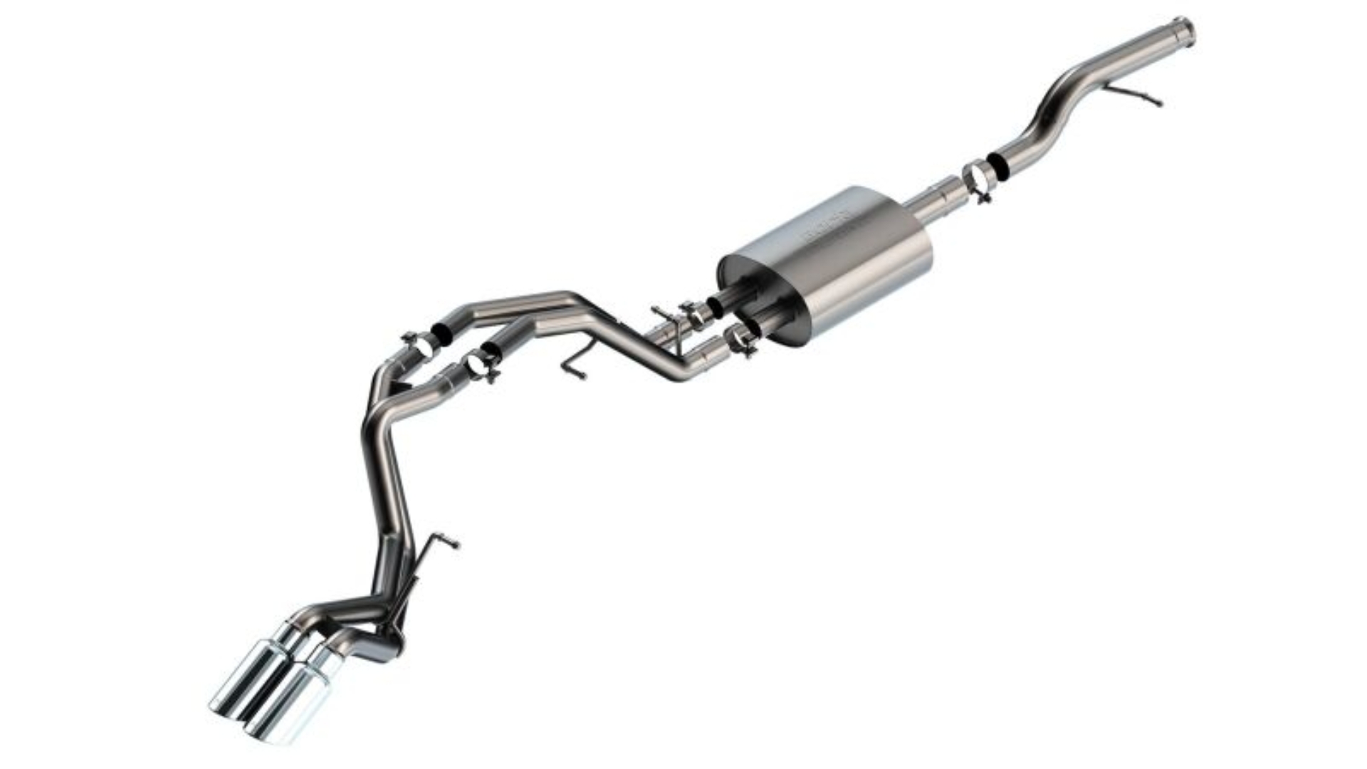 Picture of Borla 21-22 Chevrolet Tahoe 5.3L V8 2/4WD Touring Cat-Back Exhaust (Stainless)