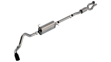 Picture of Borla 20-22 F-250/F-350 SUPER DUTY 7.3L V8 AT 2WD / 4WD 4DR WB142 S-TYPE Cat Back S RD RL AC S BLACK