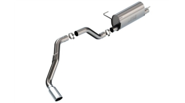 Picture of Borla 19-22 RAM 2500/ 3500 6.4L V8 AT 2/4WD 3in S-TYPE Cat-Back Silver Tips