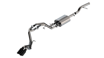 Picture of Borla 21-22 Chevrolet Tahoe 5.3L V8 AT 2/4WD S-type Cat-back Exhaust (Black Chrome)