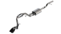 Picture of Borla 21-22 Chevrolet Tahoe 5.3L V8 AT 2/4WD Touring Cat-Back Exhaust (Black Chrome)