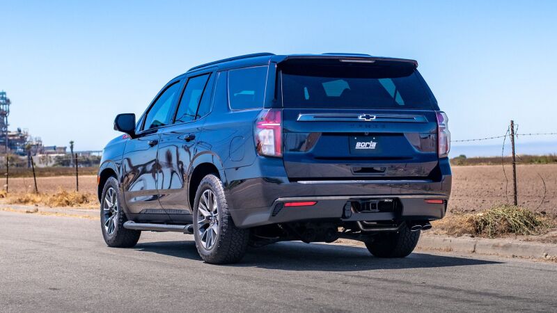 Picture of Borla 21-22 Chevrolet Tahoe 5.3L V8 AT 2/4WD S-Type Cat-Back Exhaust (Stainless)