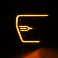Picture of AlphaRex 21-22 Ford F-150 NOVA LED Proj Headlights Plank Style Alpha Blk w/Activ Light/Seq Signal