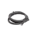 Picture of Snow 6AN Braided Stainless PTFE Hose - 5ft (Black)