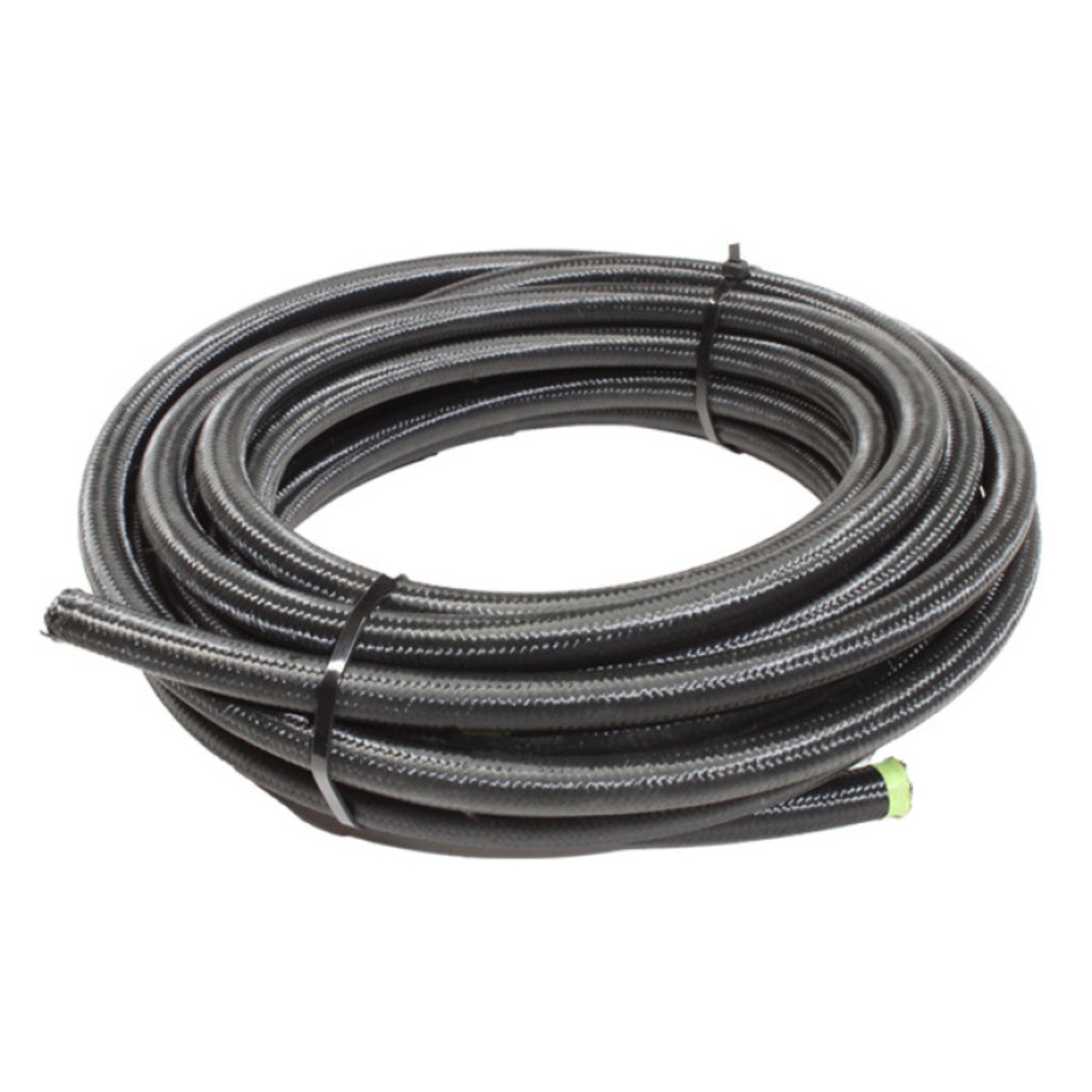 Picture of Snow 8AN Braided Stainless PTFE Hose - 30ft (Black)