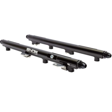 Picture of Snow 2005+ Hemi 5.7L/6.1L Factory Height Injectors Return Style Billet Fuel Rail Kit