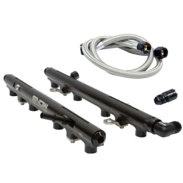 Picture of Snow 2018+ Ford Coyote Factory Hookup Fuel Rail Kit (Pair)