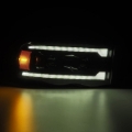 Picture of AlphaRex 02-05 Dodge Ram 1500 LUXX LED Proj Headlights Alpha Black w/Activ Light/Seq Signal